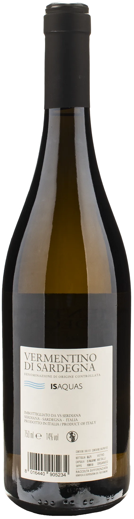 Is Aquas Vermentino di Sardegna 2022