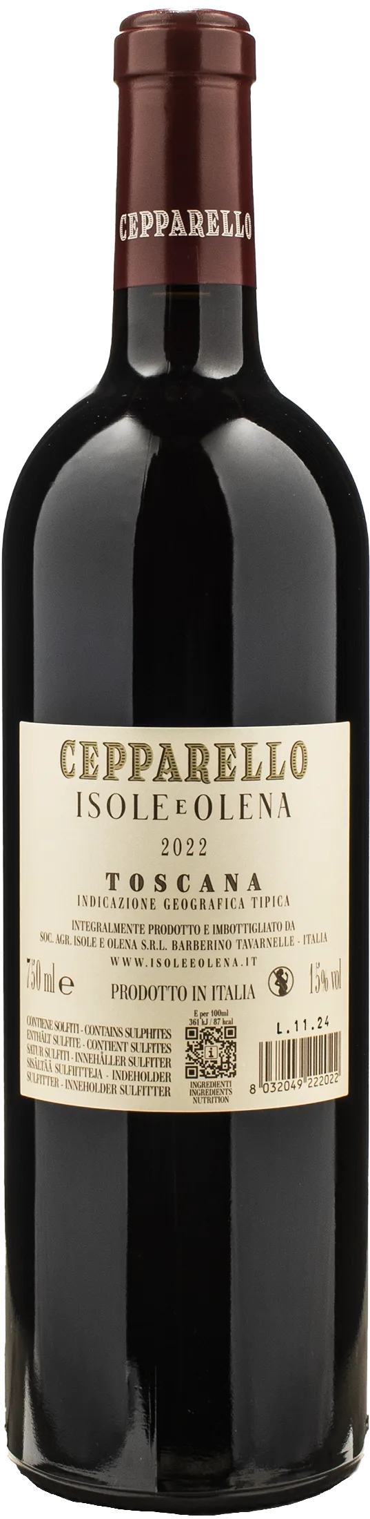 Isole e Olena Cepparello 2022