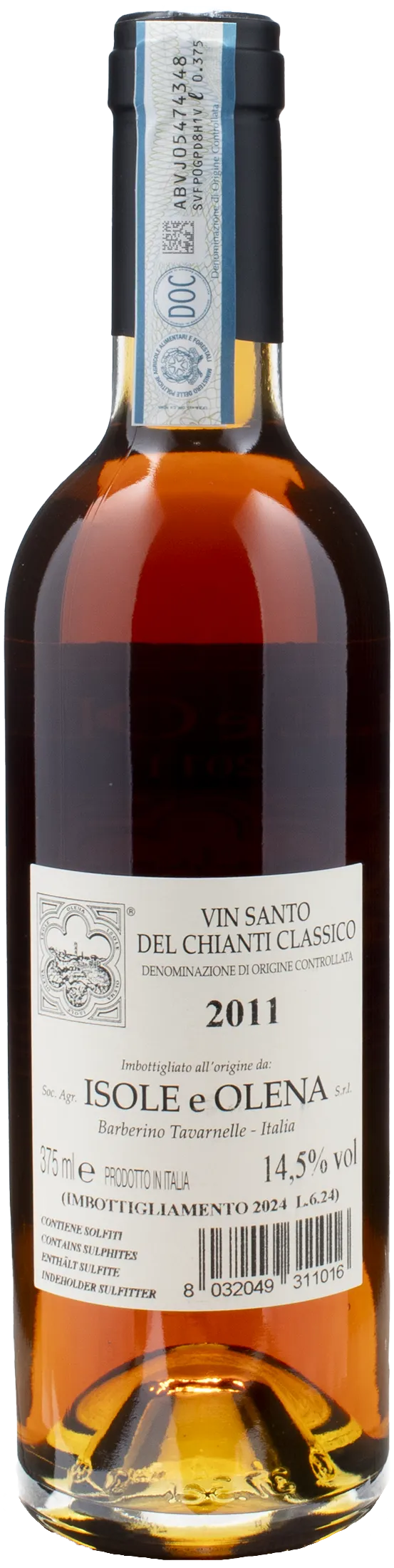 Isole e Olena Vin Santo del Chianti Classico 0.375L 2011
