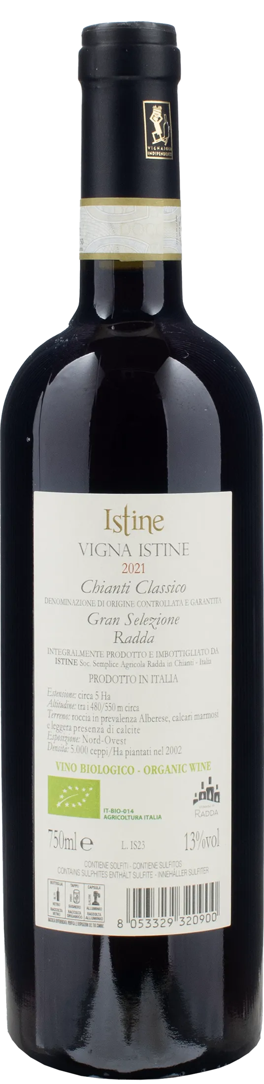 Istine Chianti Classico Gran Selezione Vigna Istine 2021