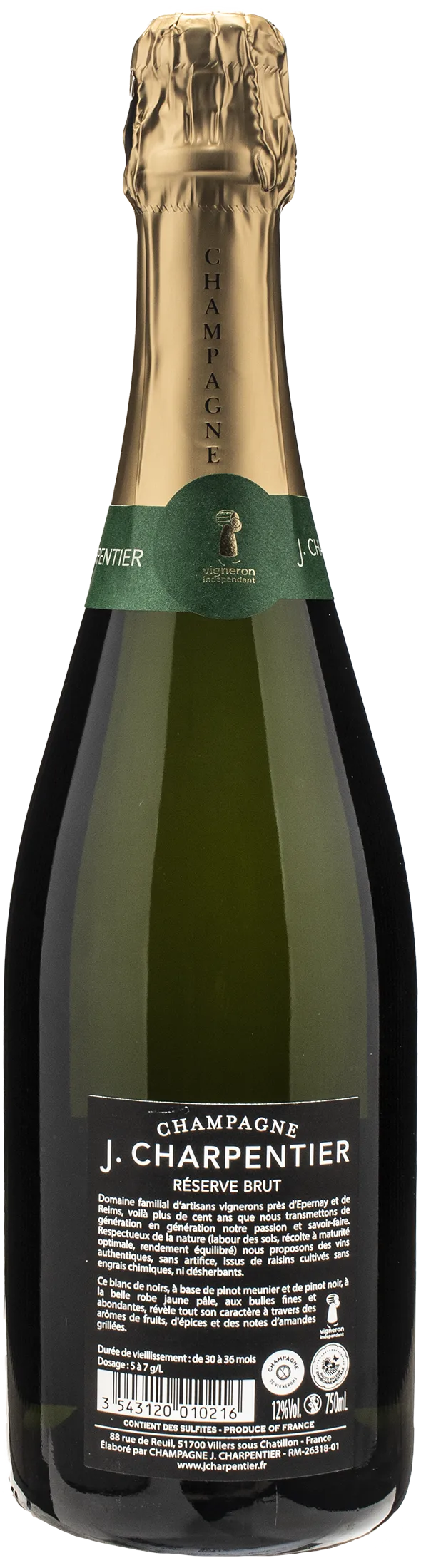 J. Charpentier Champagne Brut Reserve