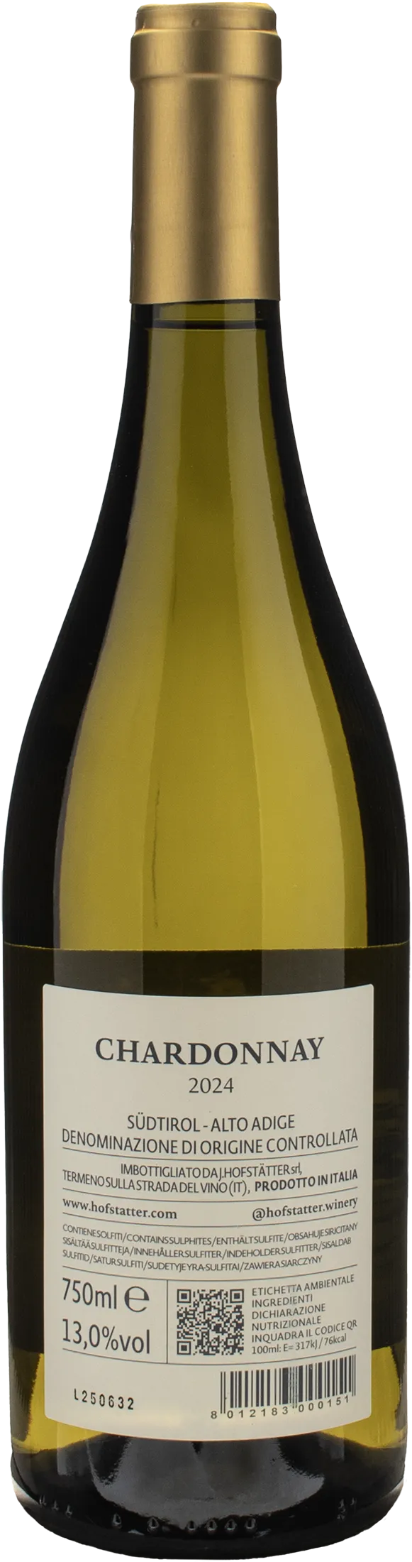 J. Hofstatter Chardonnay 2024