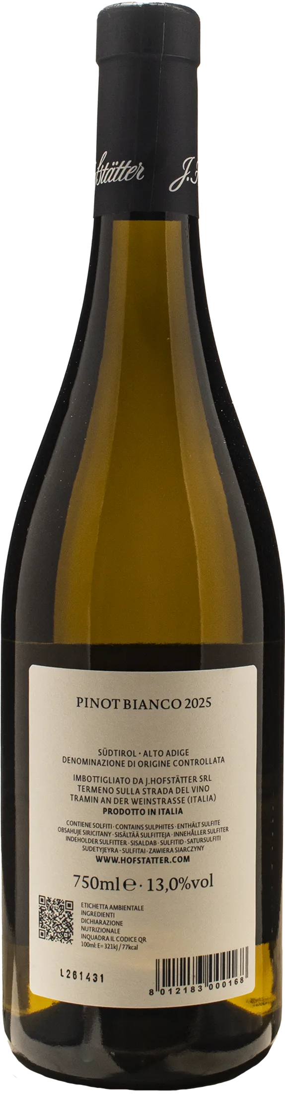J. Hofstatter Pinot Bianco 2025