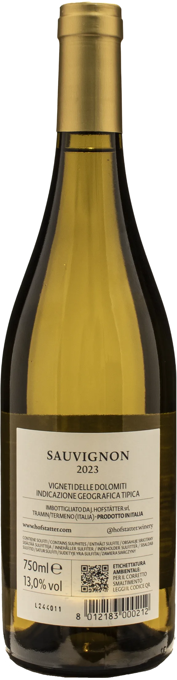 J. Hofstatter Sauvignon 2023