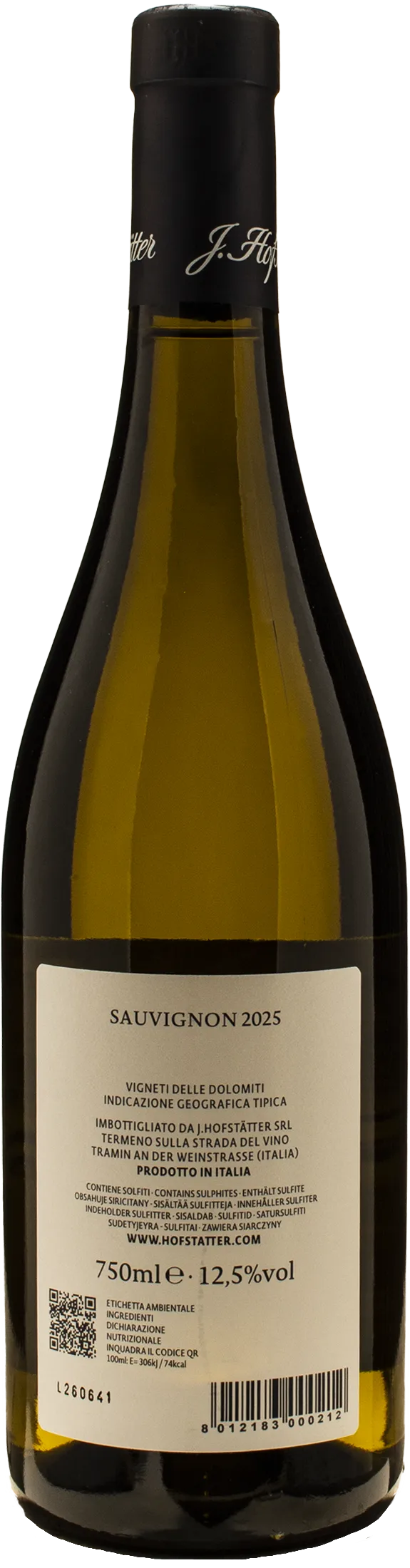 J. Hofstatter Sauvignon 2025