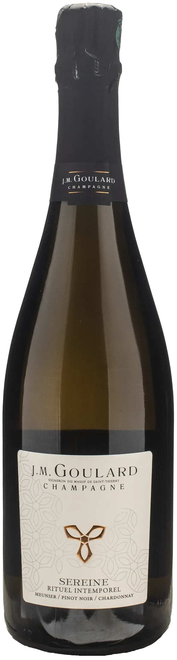 J. M. Goulard Champagne La Sereine Meunier Pinot Noir Chardonnay Brut