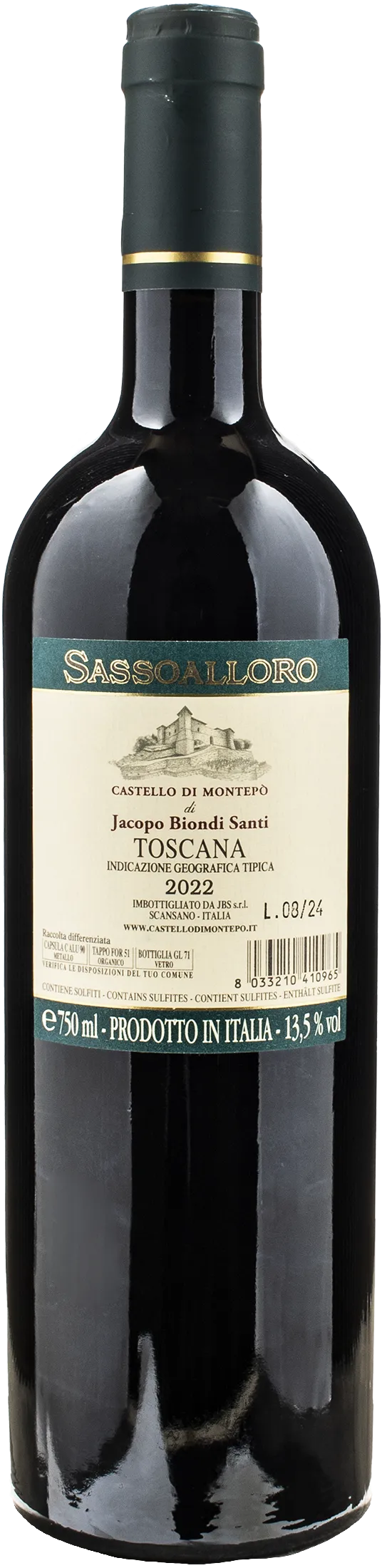 Jacopo Biondi Santi Sassoalloro 2022