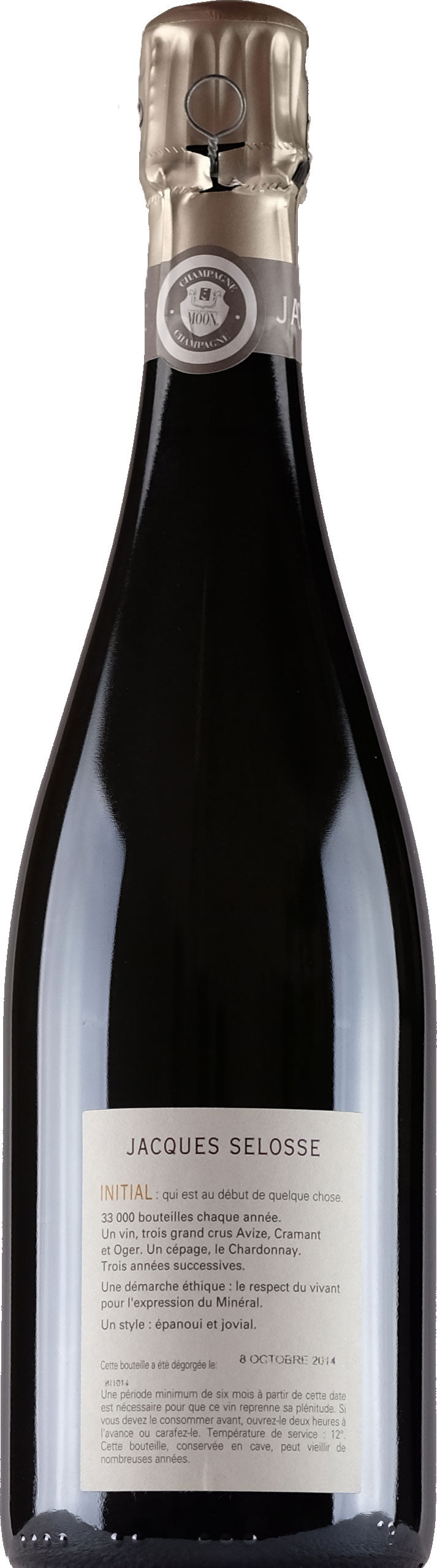 Jacques Selosse Champagne Grand Cru Blanc de Blancs Initial Brut
