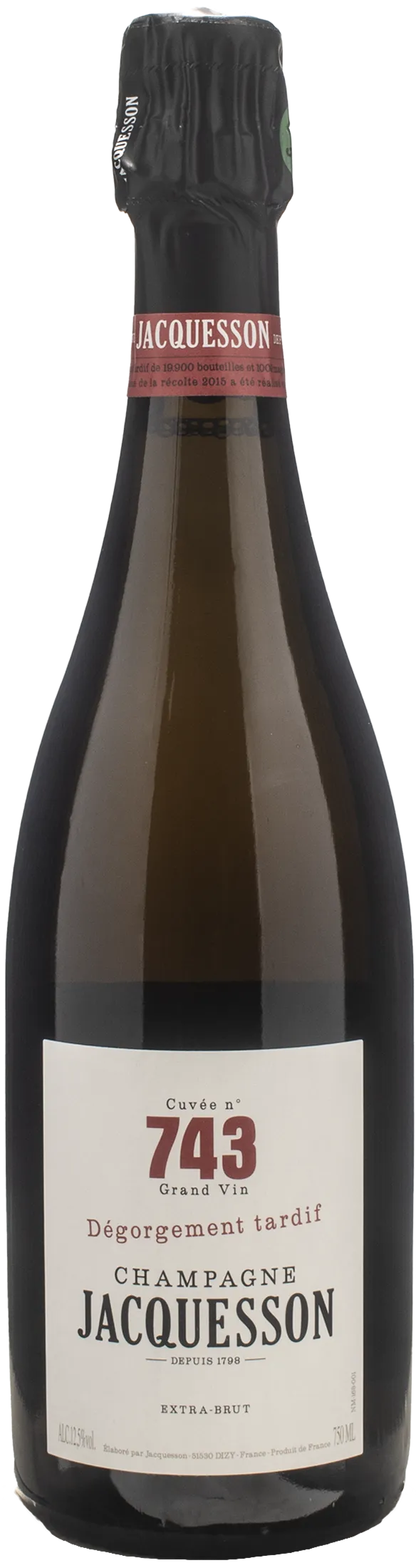 Jacquesson Champagne Cuvee 743 Extra Brut Degorgement Tardif