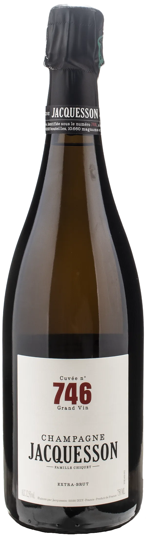 シャンパン JACQUESSON 746 Champagne Jacquesson 'Cuvée 746' Extra Brut NV - Wainscott Main