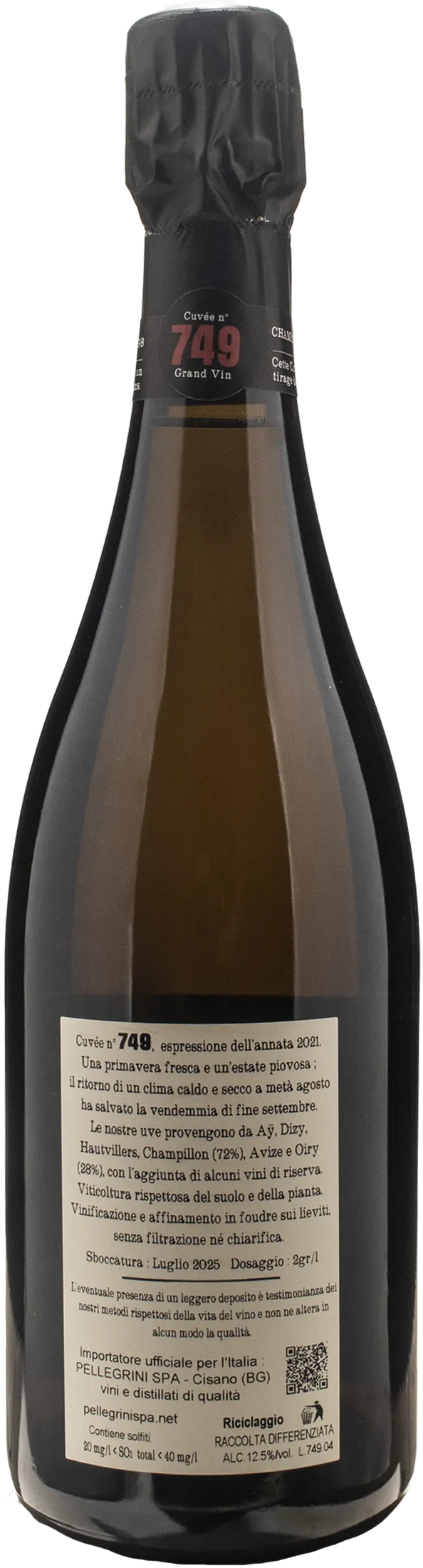 Jacquesson Champagne Cuvee 749 Extra Brut