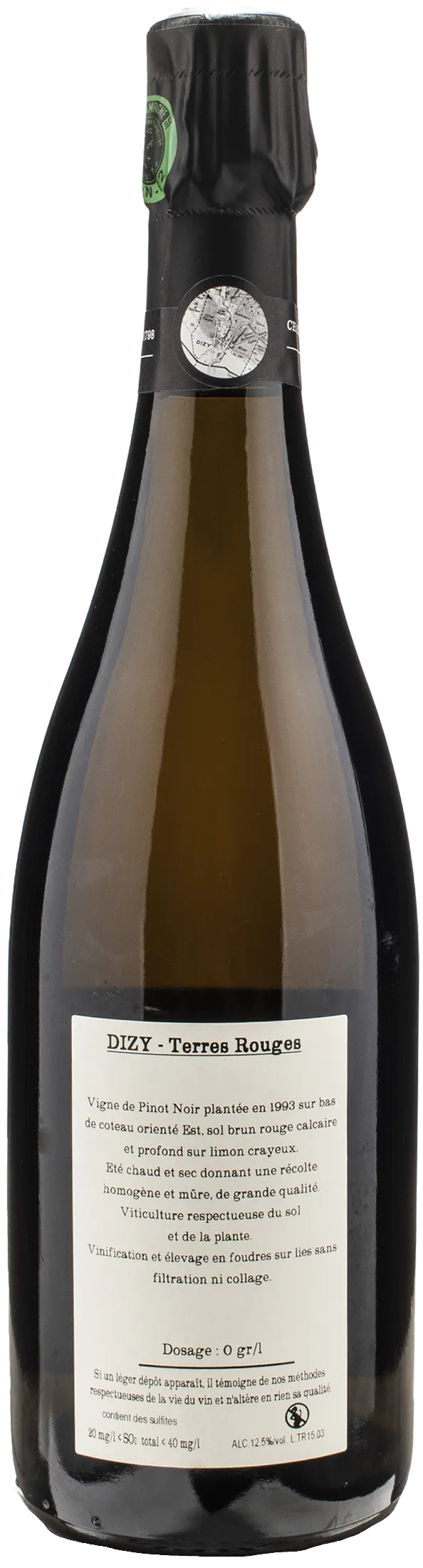Jacquesson Champagne Dizy Terres Rouge Extra Brut 2015