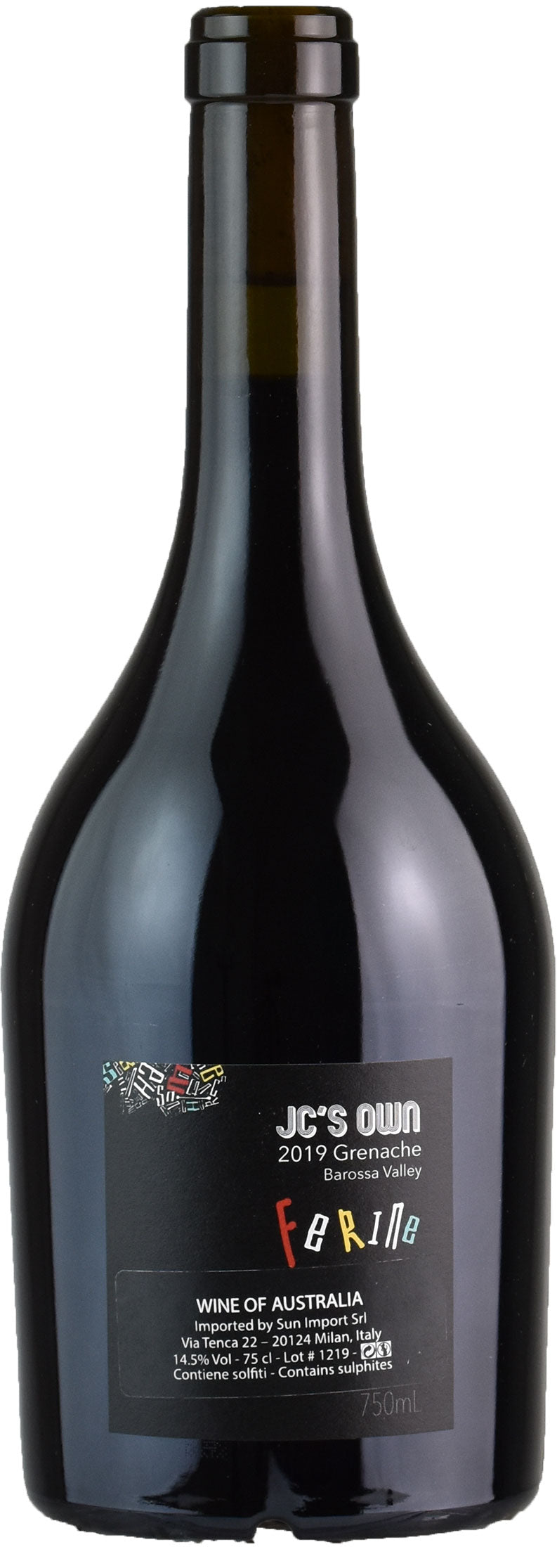 JC's Own Ferine Grenache 2019