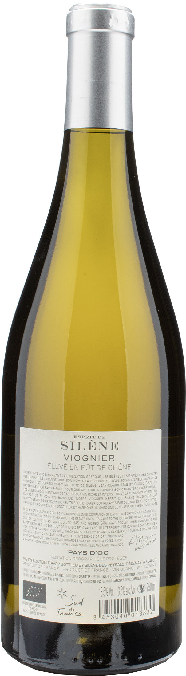 Jean Claude Mas Esprit de Silene Viognier 2022