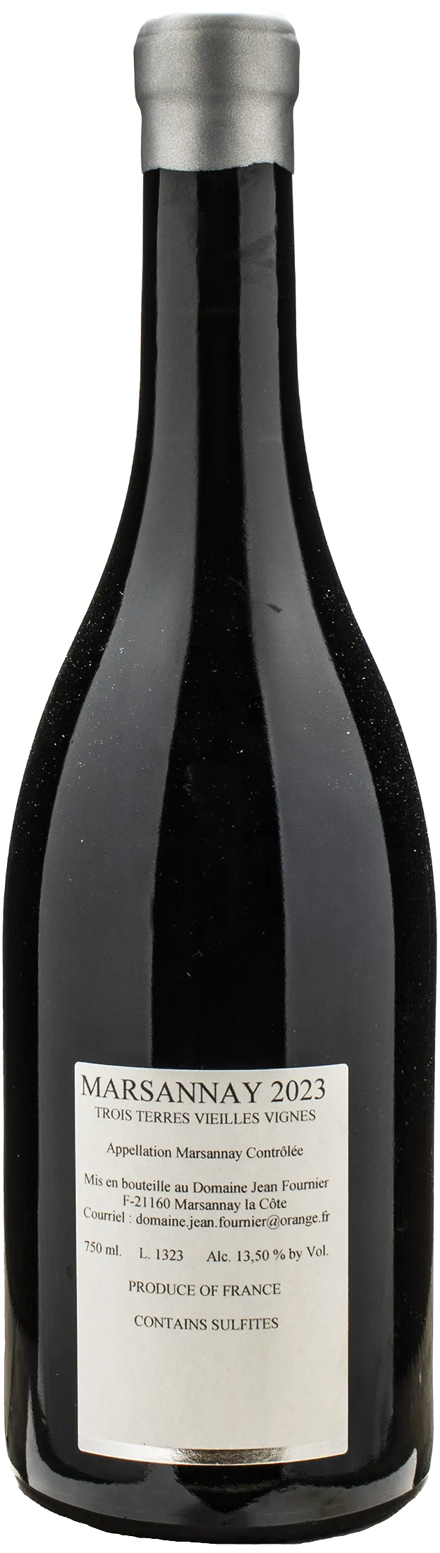 Jean Fournier Marsannay Rouge Trois Terres Vielles Vignes 2023