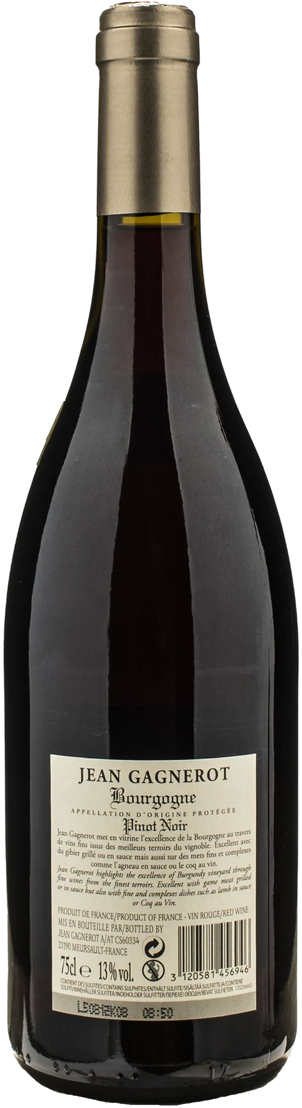 Jean Gagnerot Bourgogne Pinot Noir 2023