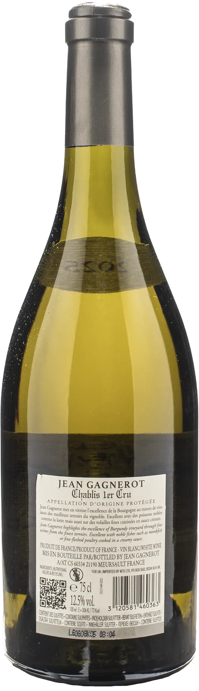Jean Gagnerot Chablis 1er Cru 2025