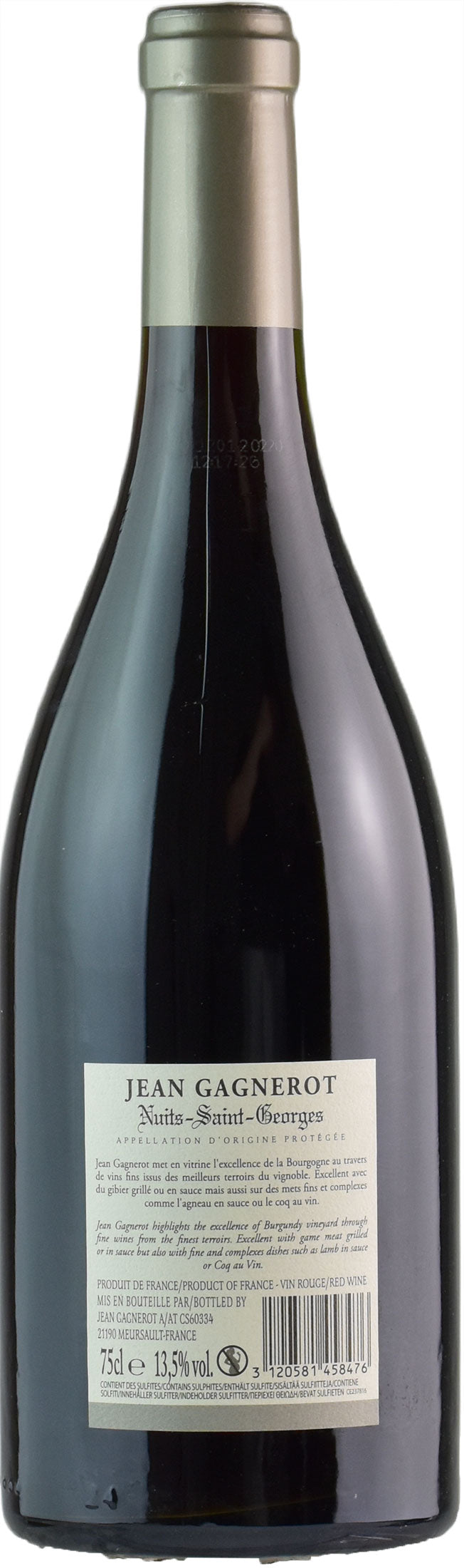 Jean Gagnerot Nuits Saint Georges 2019