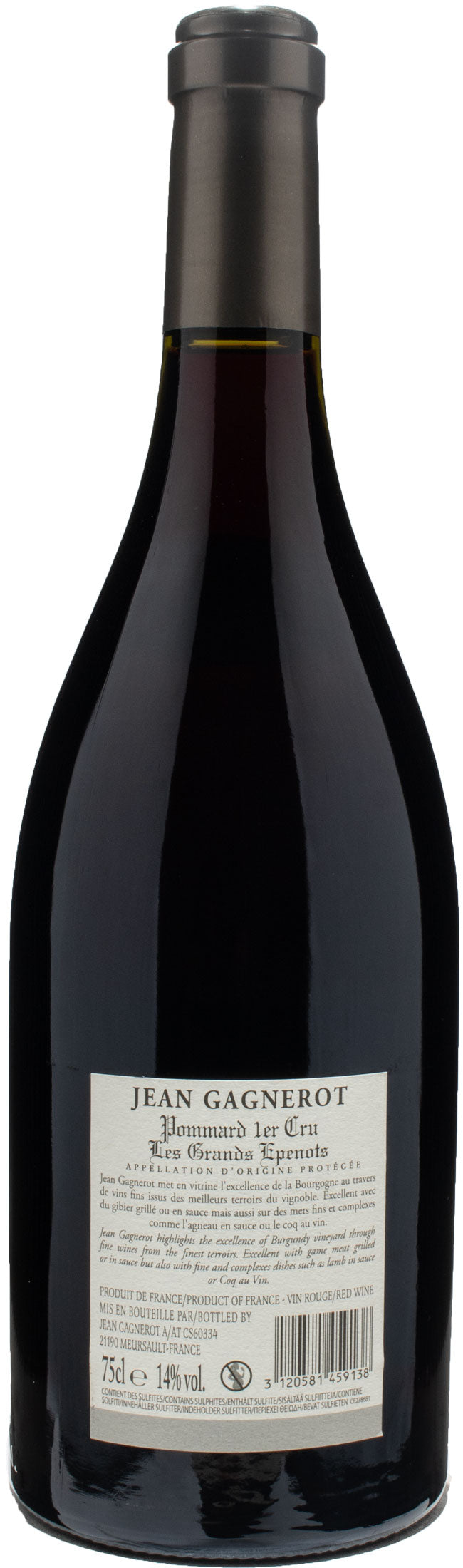 Jean Gagnerot Pommard 1er Cru Les Grands Epenots 2018