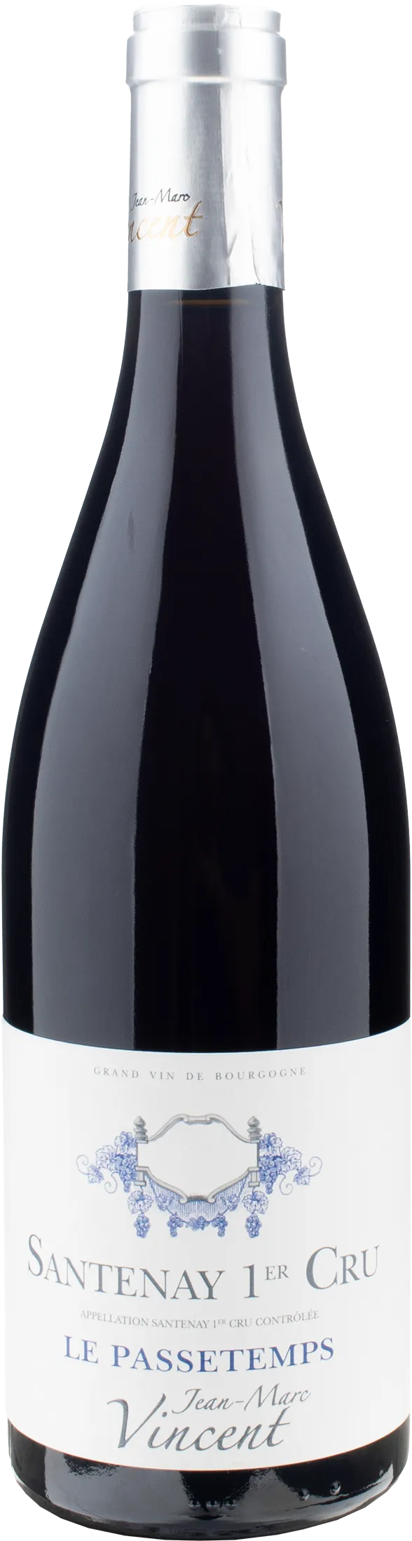 Jean Marc Vincent Santenay Rouge 1er Cru Le Passetemps 2021