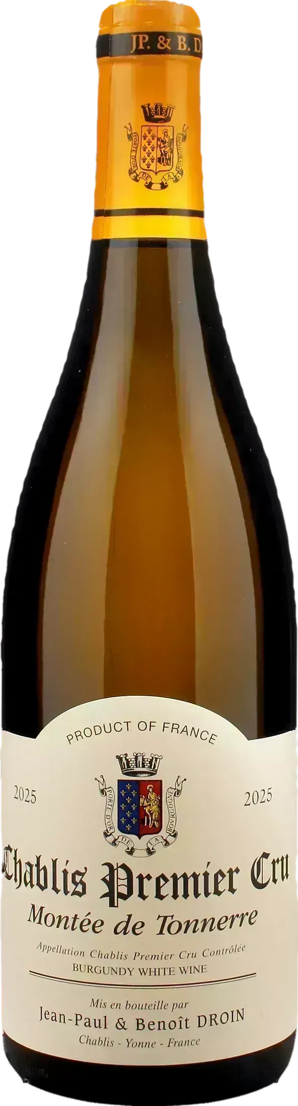 Jean Paul & Benoit Droin Chablis 1er Cru Montee de Tonnerre 2025