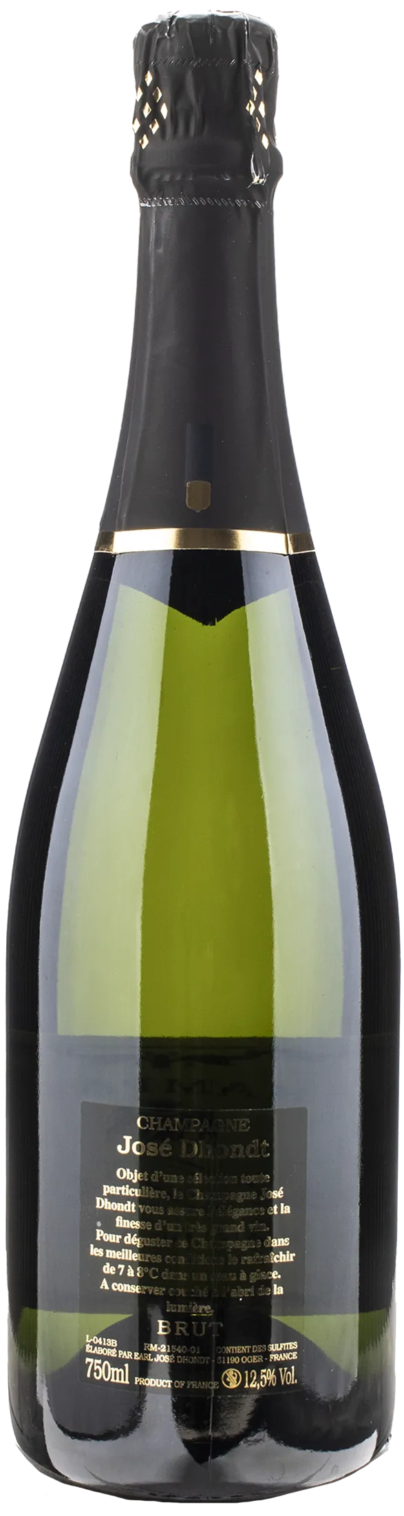 José Dhondt Champagne Blanc de Blancs Brut