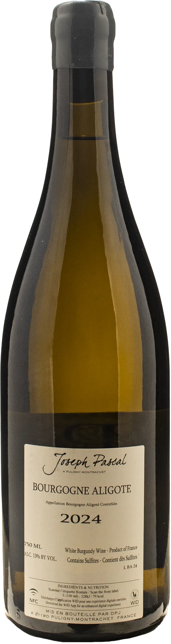 Joseph Pascal Bourgogne Aligote 2024