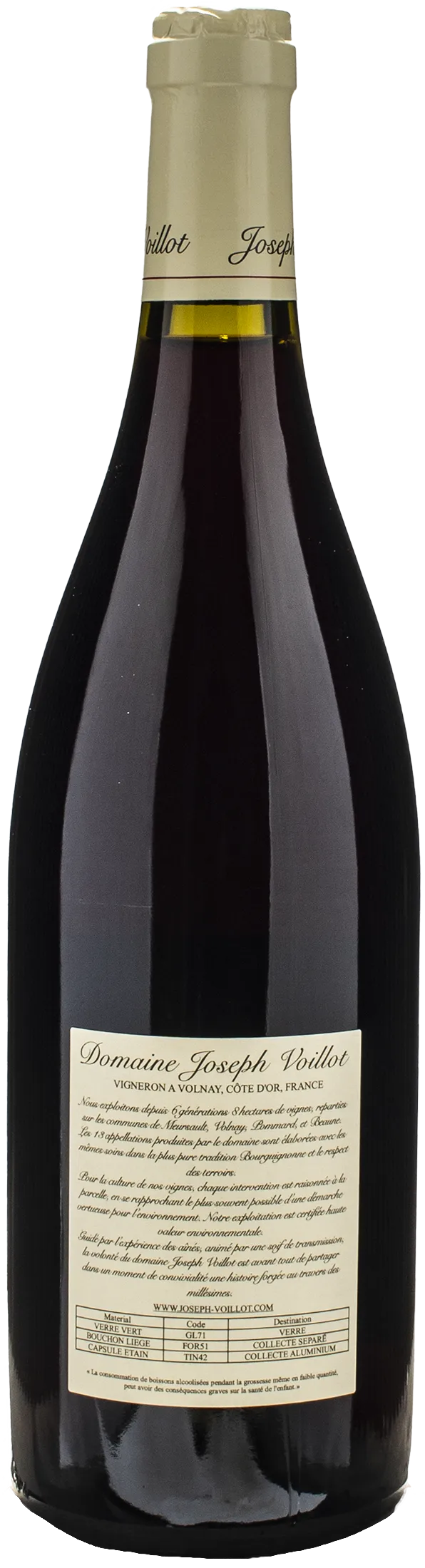 Joseph Voillot Pommard Vieilles Vignes 2022