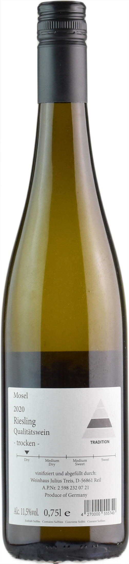 Julius Treis Riesling Trocken Alte Reben 2020