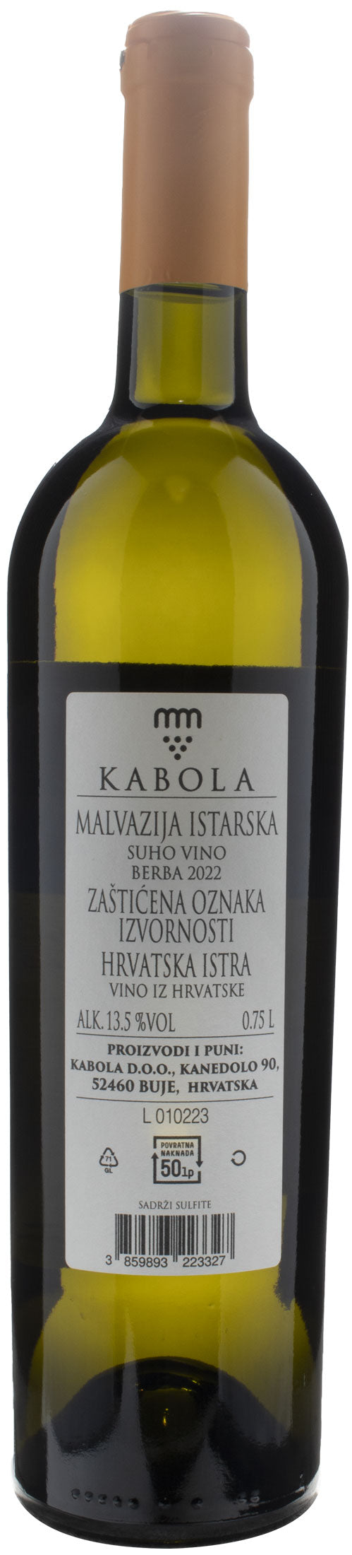 Kabola Malvazija Istarska 2022