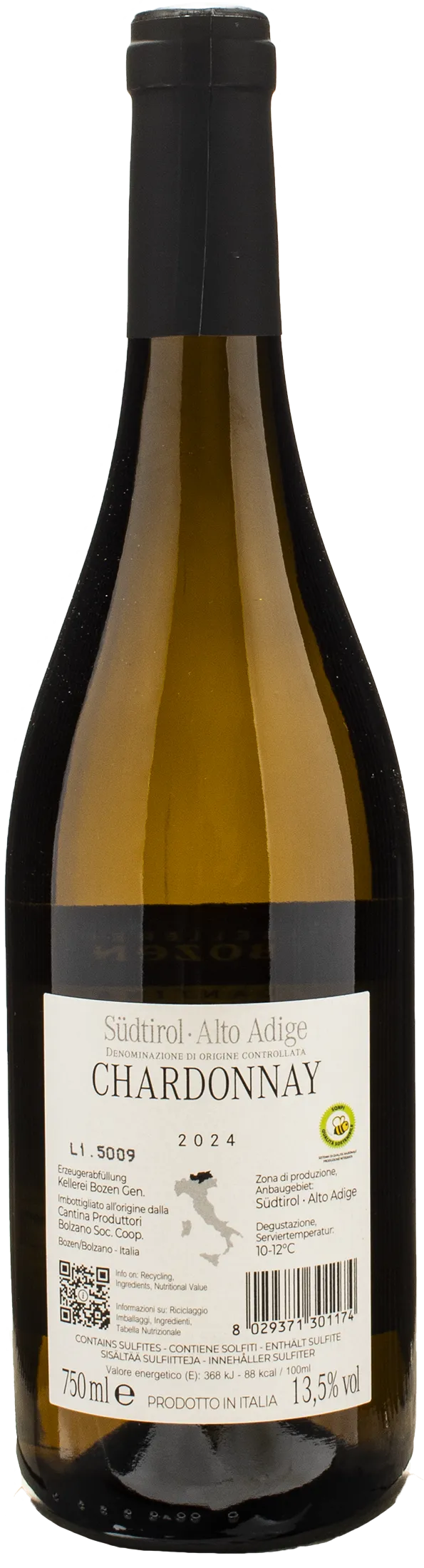 Kellerei Bozen Chardonnay 2024