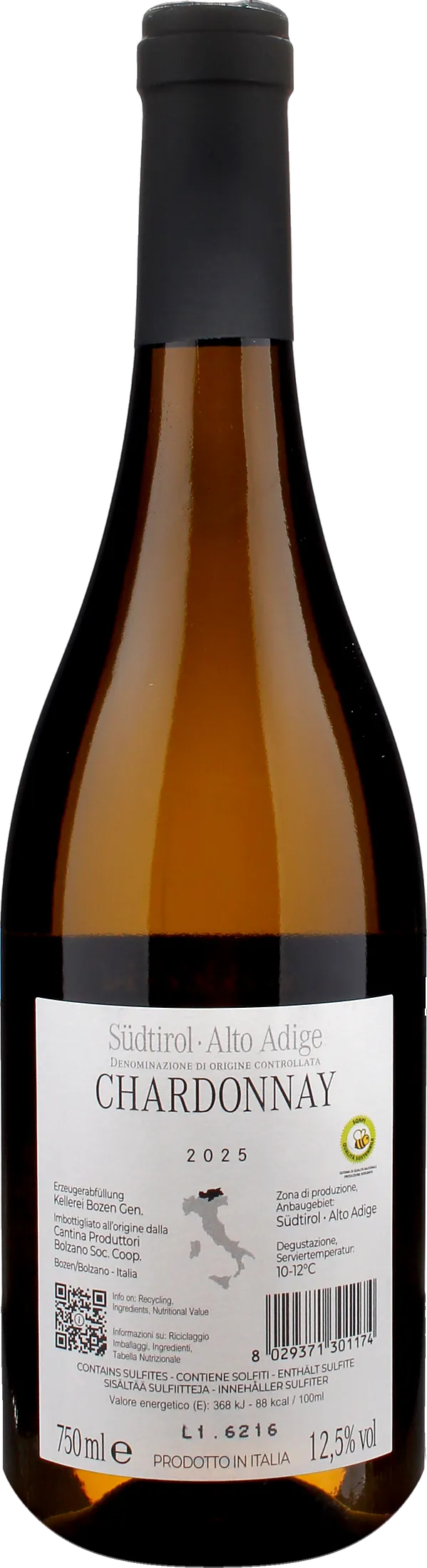 Kellerei Bozen Chardonnay 2025