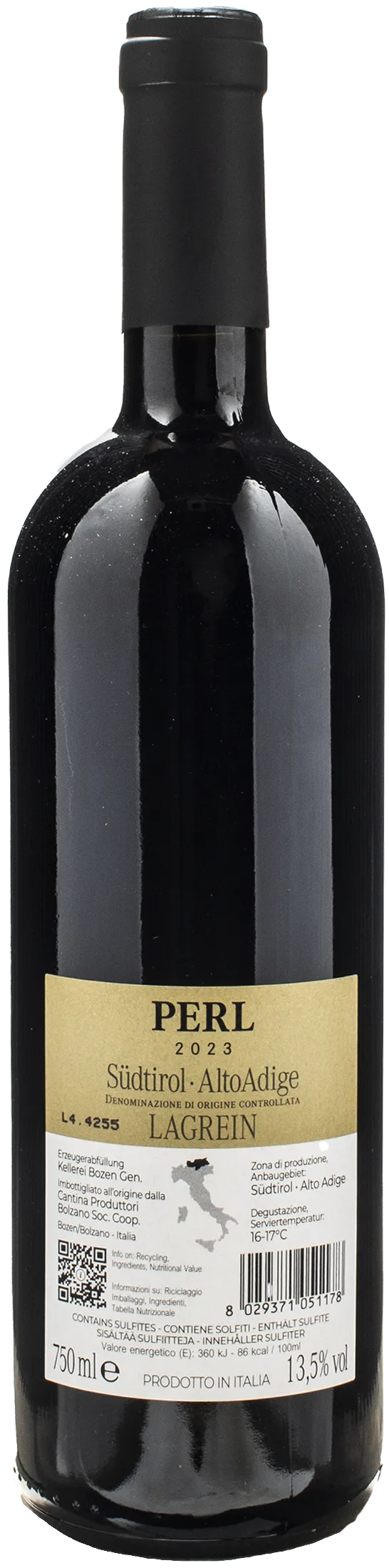 Kellerei Bozen Perl Lagrein 2023