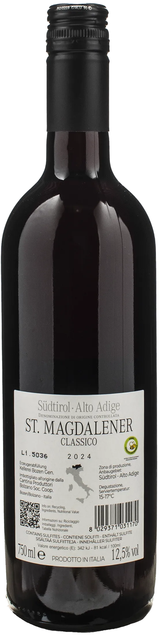 Kellerei Bozen St. Magdalener Classico 2024