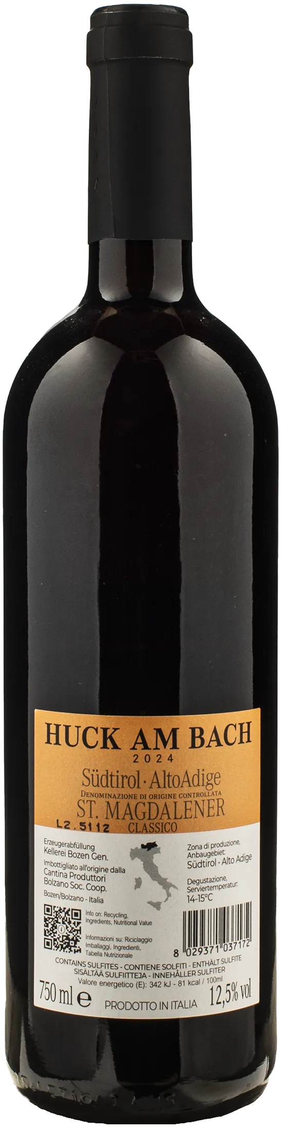 Kellerei Bozen St. Magdalener Huck Am Bach 2024