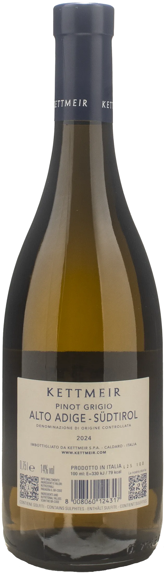 Kettmeir Alto Adige Pinot Grigio 2024