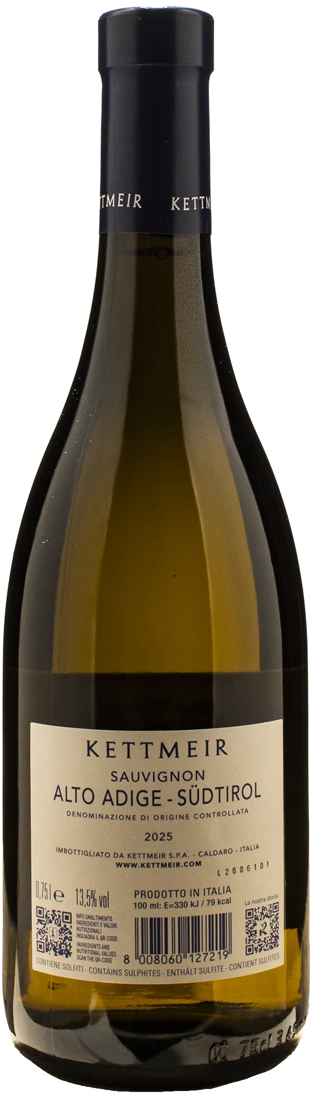 Kettmeir Alto Adige Sauvignon 2025