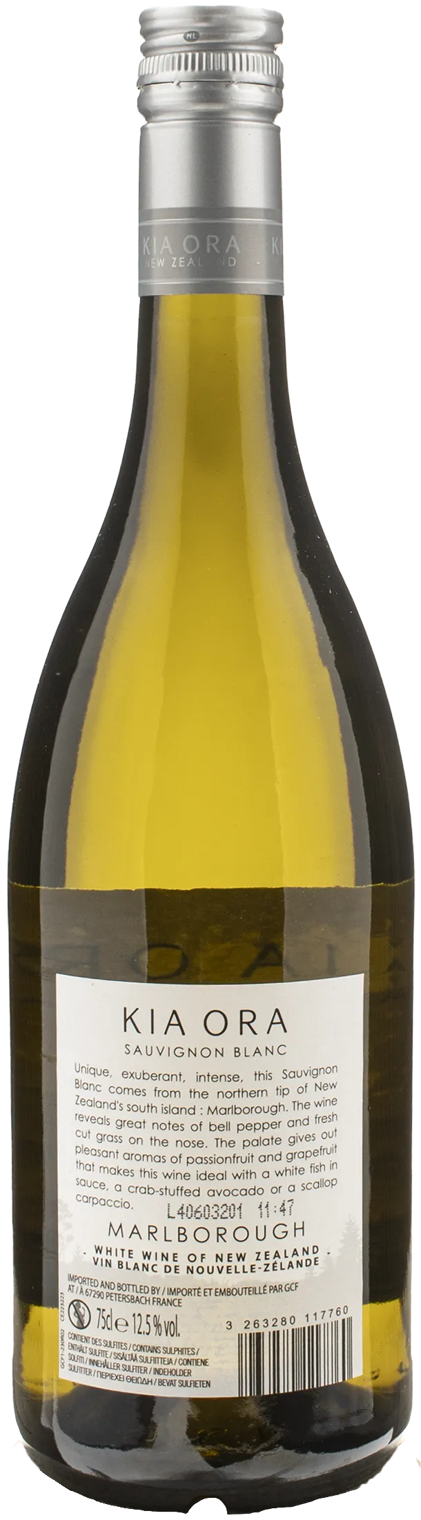 Kia Ora Marlborough Sauvignon Blanc 2023