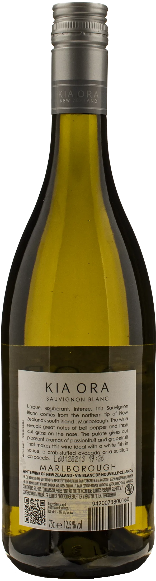 Kia Ora Marlborough Sauvignon Blanc 2024