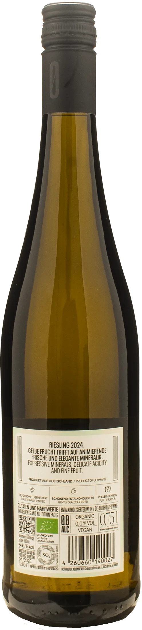 Kolonne Null Riesling Zero Alcol 2024
