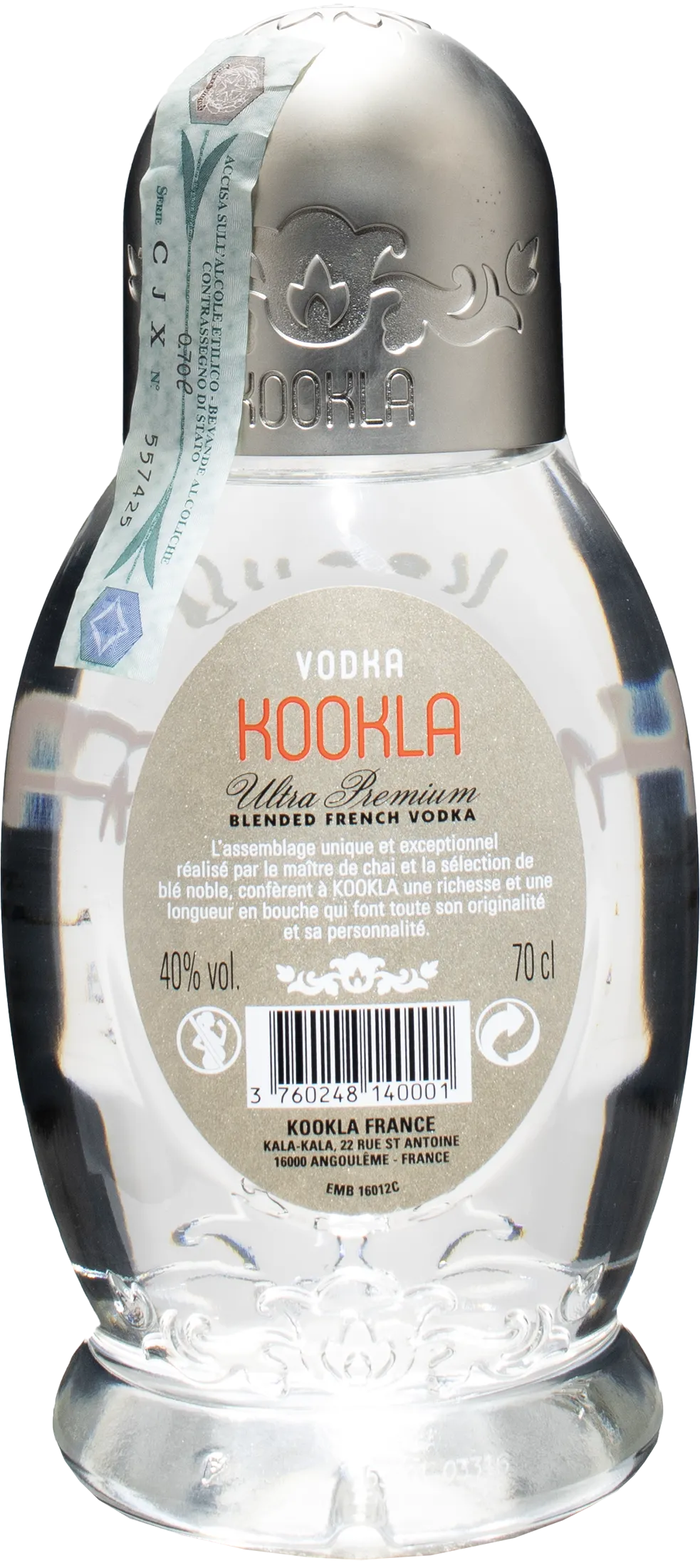 Kookla Vodka 40°