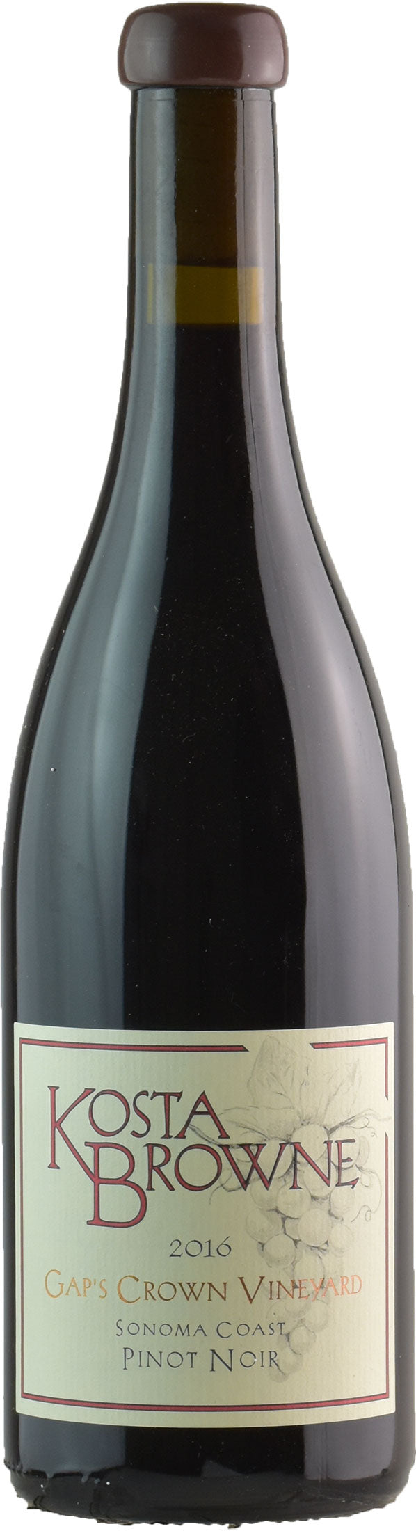 Kosta Browne Sonoma Coast Pinot Noir Gap's Crown 2016