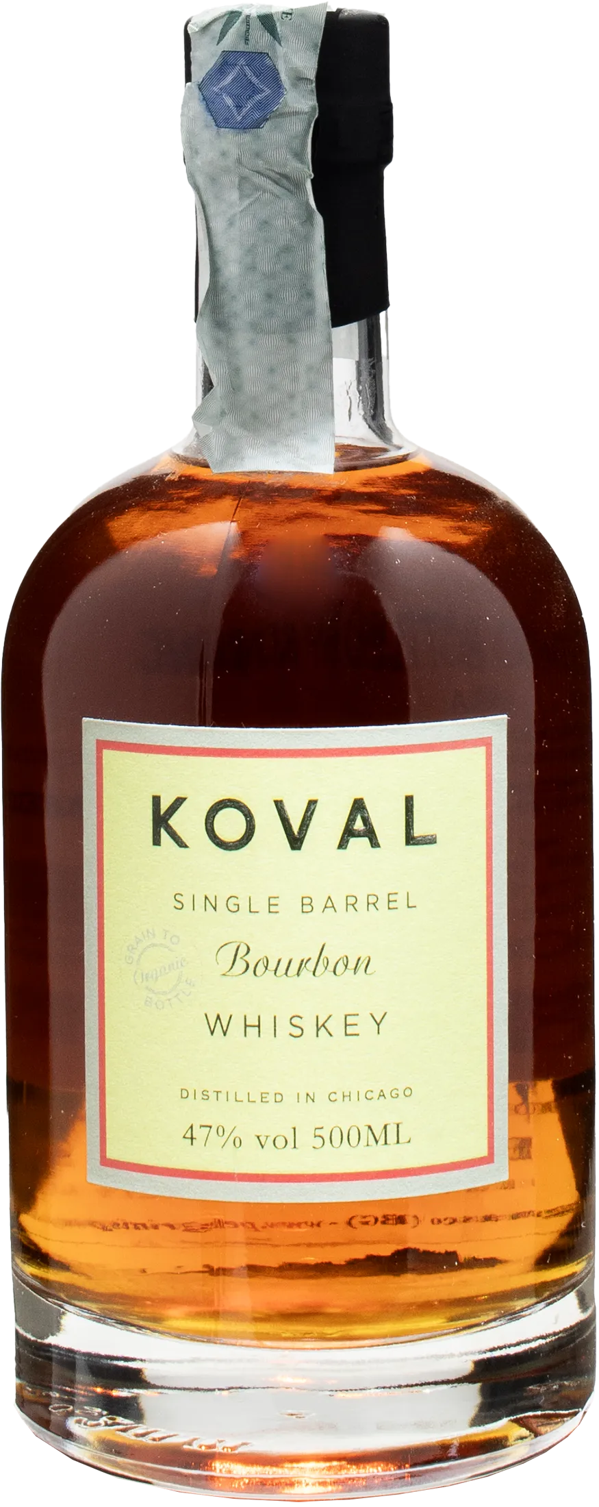 Koval Single Barrel Organic Bourbon Whisky 0.5L 47% | XtraWine