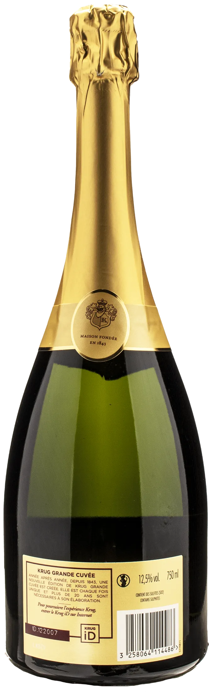 Krug Champagne Grande Cuvée Brut Edition 171