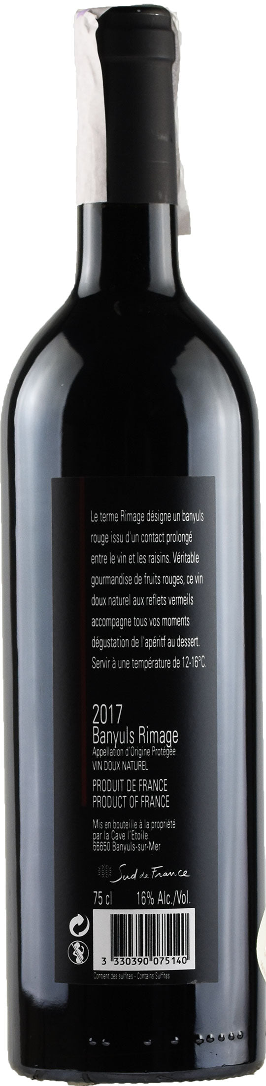 L'Etoile Banyuls Rimage 2017