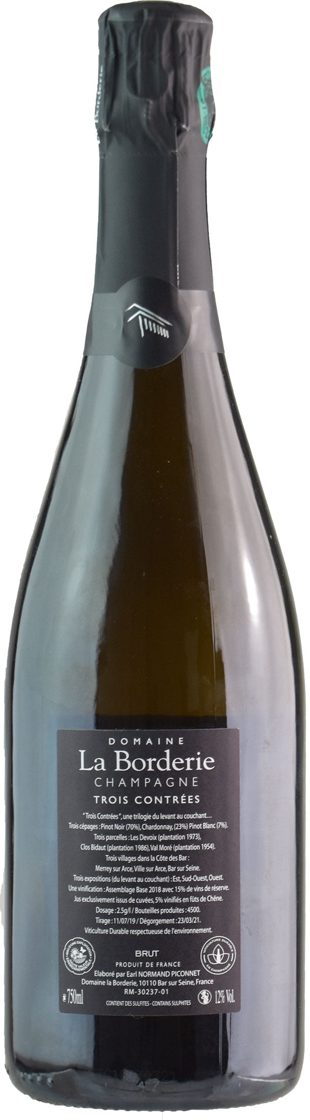 La Borderie Champagne Trois Contrees Extra Brut