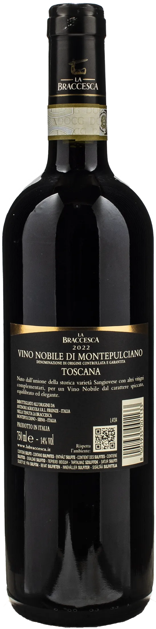 La Braccesca Vino Nobile di Montepulciano 2022