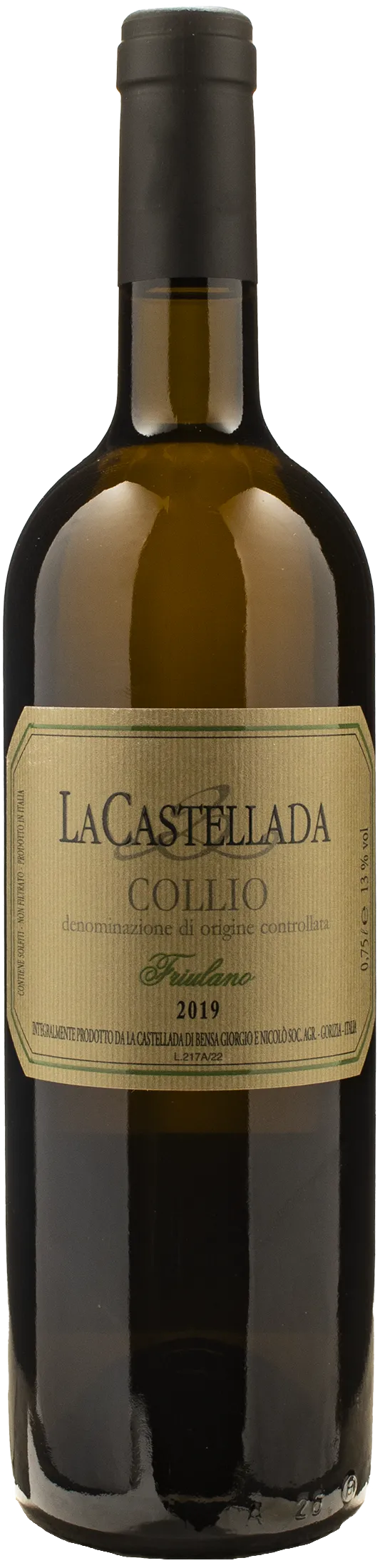 La Castellada Collio Friulano 2019