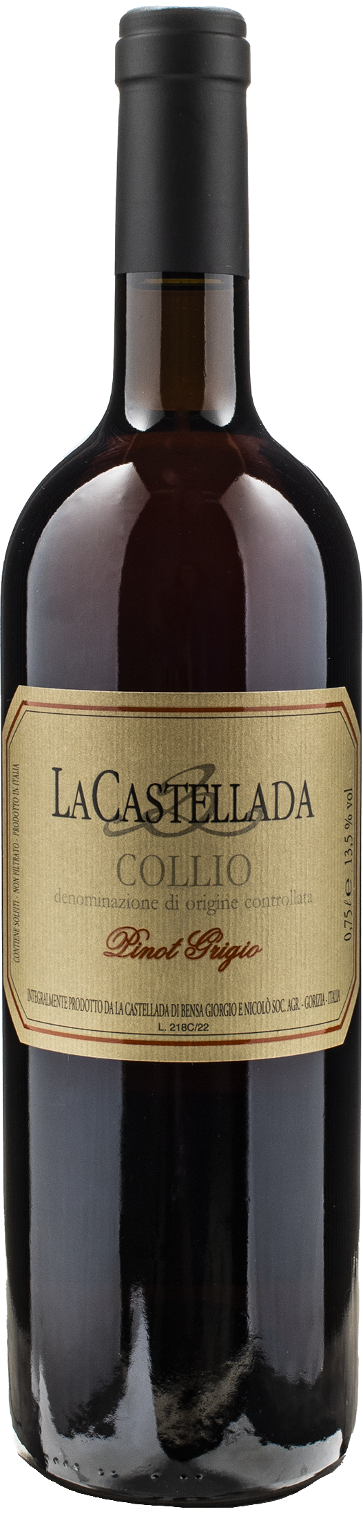 La Castellada Collio Pinot Grigio 2018