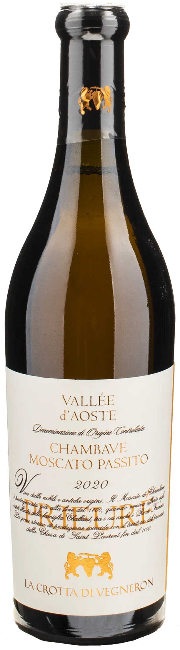 La Crotta di Vegneron Chambave Moscato Passito Prieure 0.375L 2020